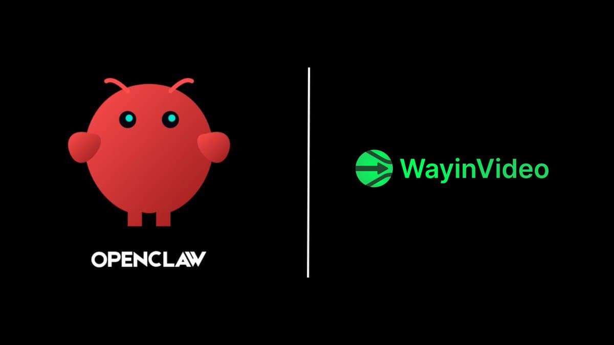 OpenClaw adds WayinVideo AI Clipping skill for 10 Shorts from one YouTube link