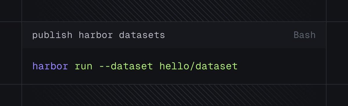 Harbor updates its registry to let any team publish benchmark datasets