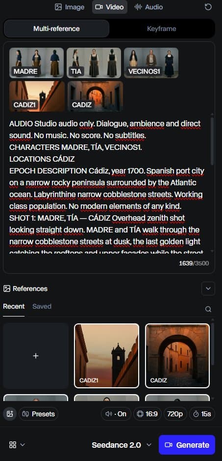 Runway supports Seedance 2.0 on Unlimited plans with 2-job queues and one-click upscales