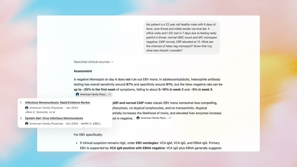 OpenAI launches ChatGPT for Clinicians and HealthBench Professional in U.S. preview