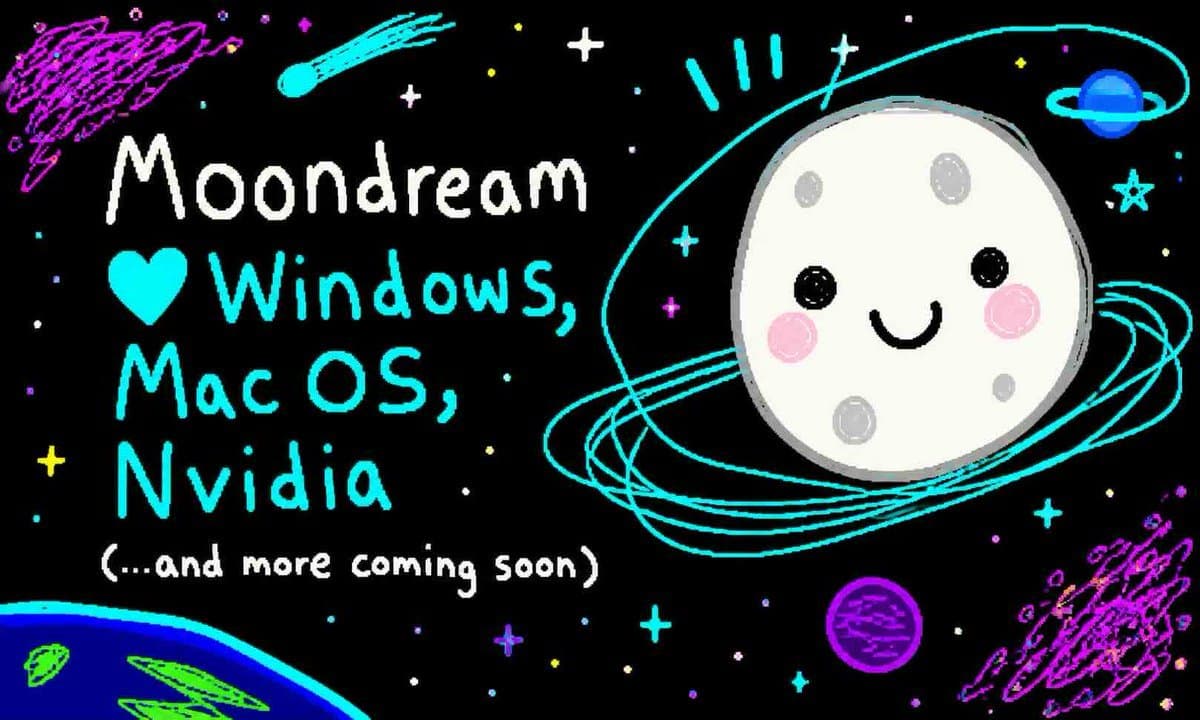 Moondream releases Photon 1.2.0 with Apple Silicon, native Windows CUDA, and 23 ms B200 latency