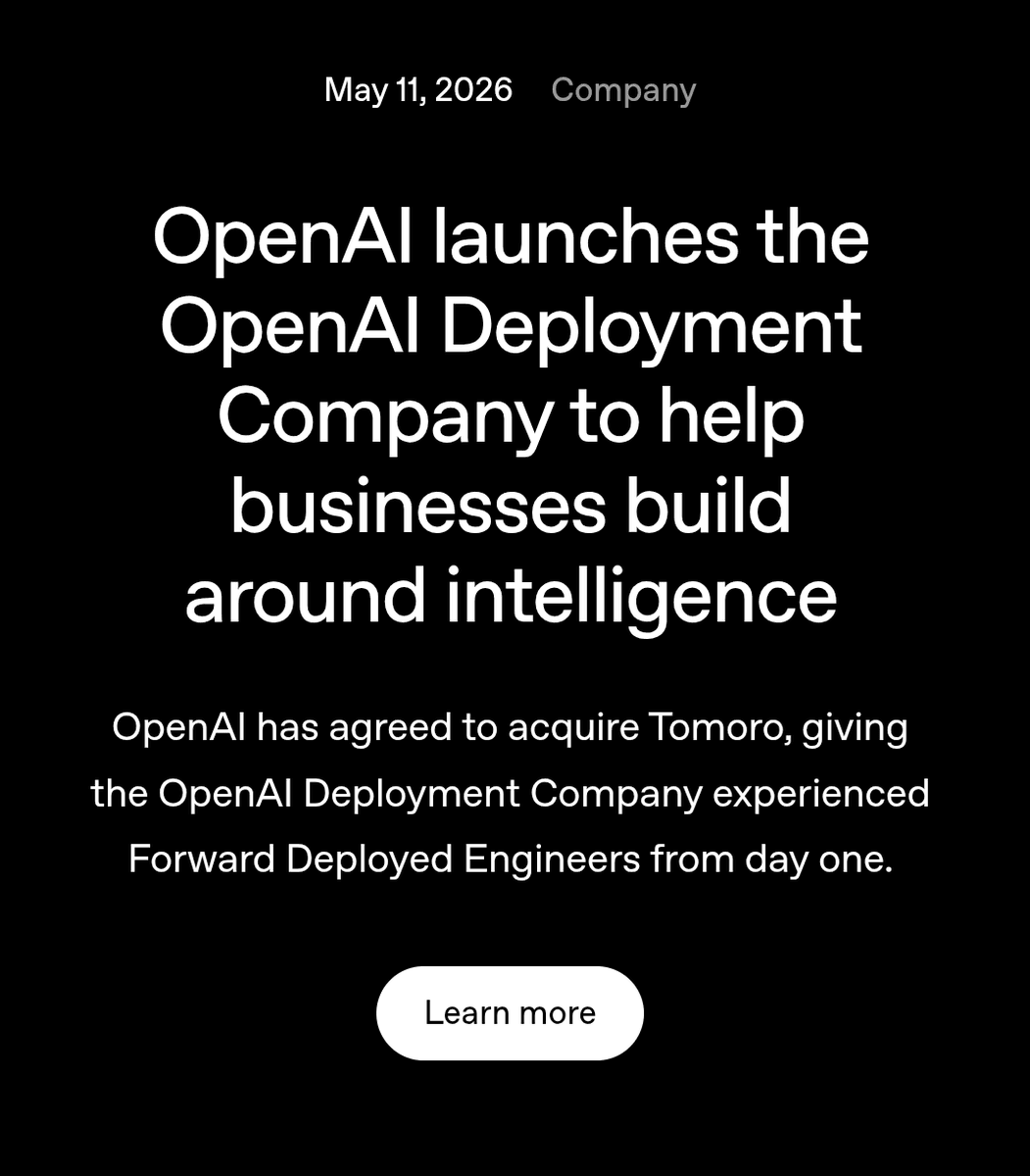 OpenAI launches Deployment Company with $4B backing and 150 forward-deployed engineers