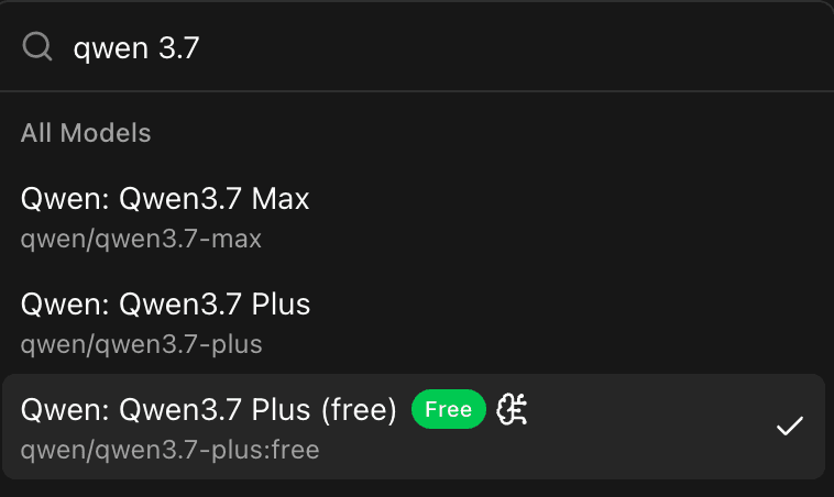 Hyper, OpenCode, Kilo, and Vals add Qwen 3.7 Plus support within 72 hours