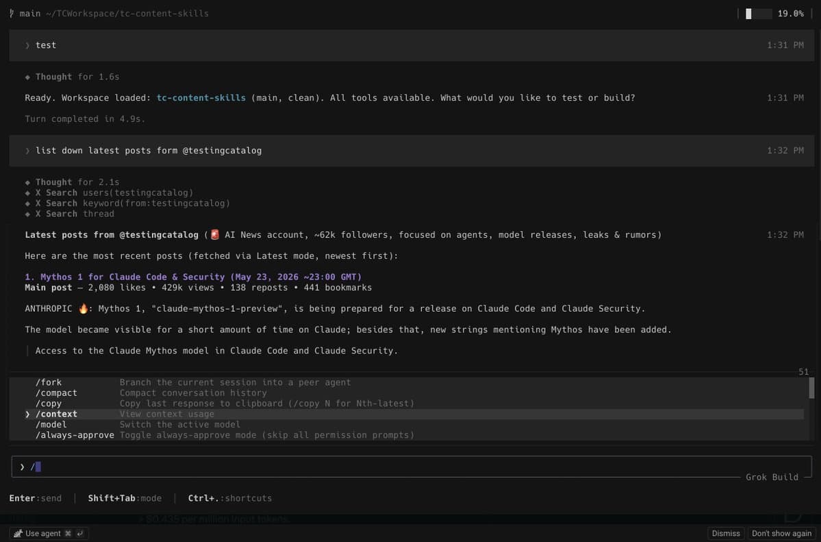 Grok Build opens CLI access to SuperGrok and X Premium+ users