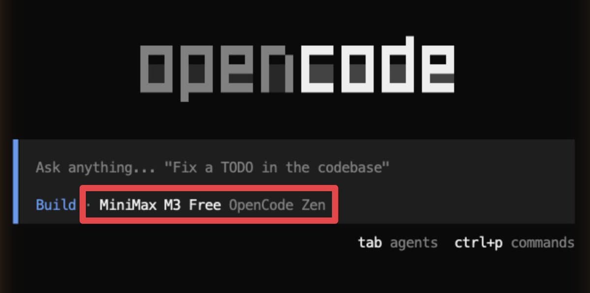 MiniMax M3 adds OpenCode, Hermes Agent, Atomic Chat, and Vercel AI Gateway support