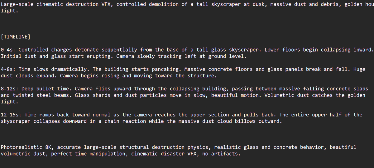 Seedance 2.0 supports 7-shot action prompt packs and acting tests in creator workflows