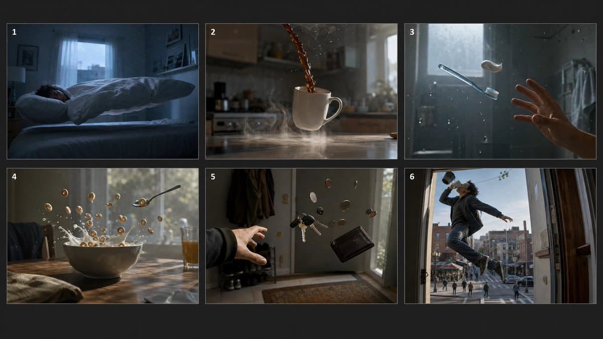 InVideo AgentOne adds 6-panel reverse-gravity shorts with Seedance 2