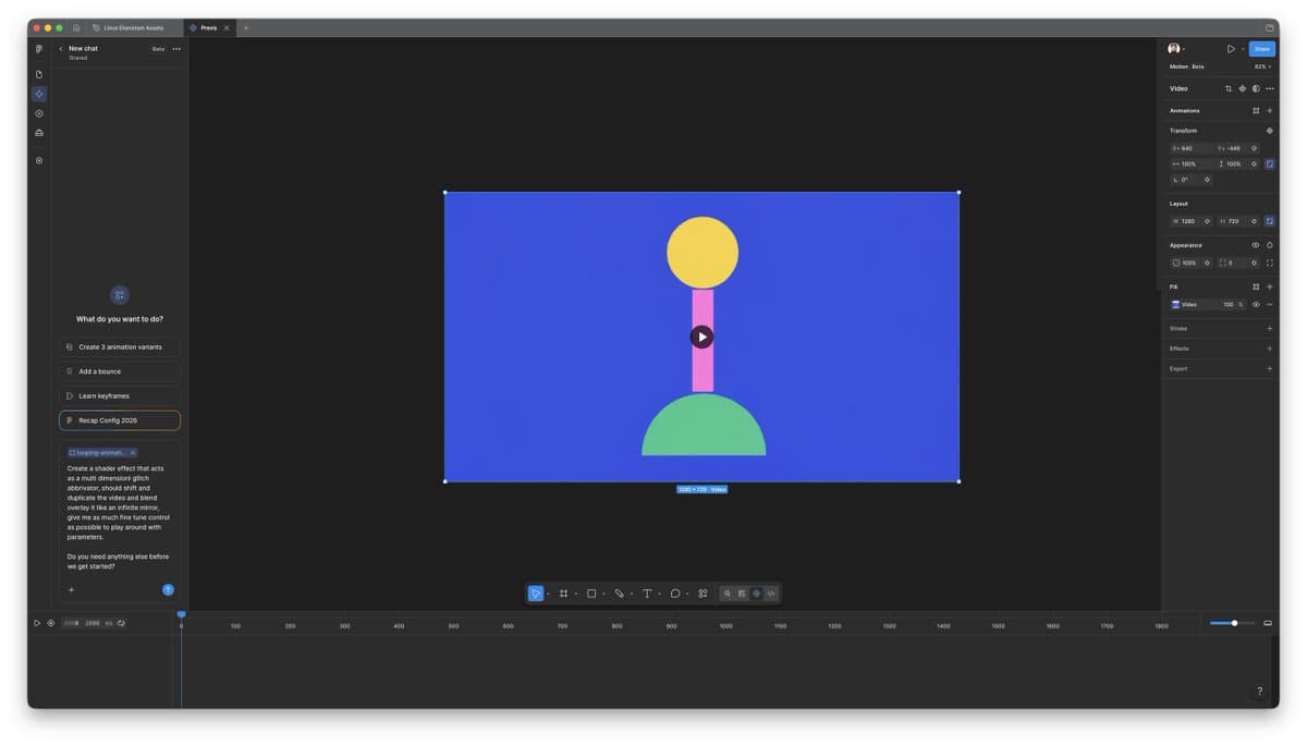 Figma releases Motion at Config 2026 with Agent keyframes