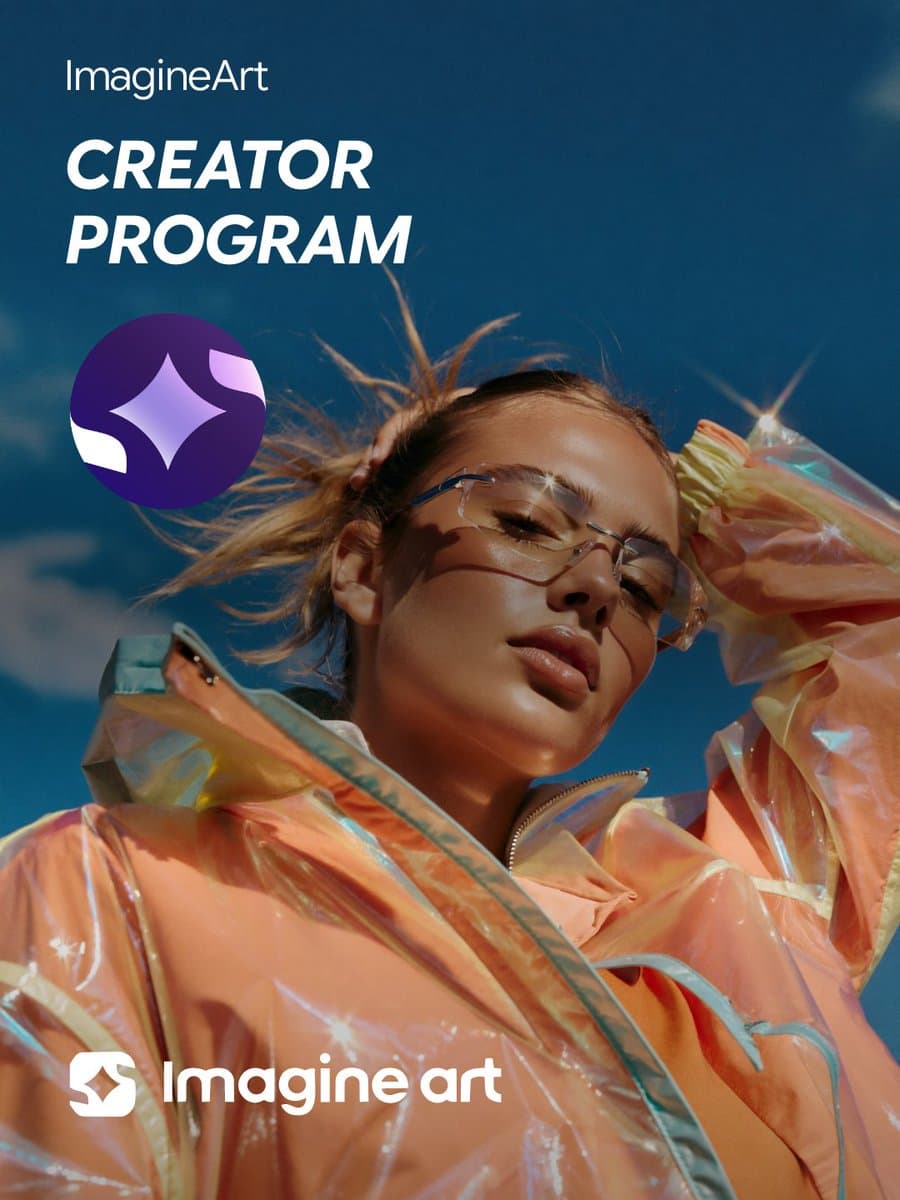 Carolletta shares ImagineArt 2.0 prompts for a holographic fashion ad