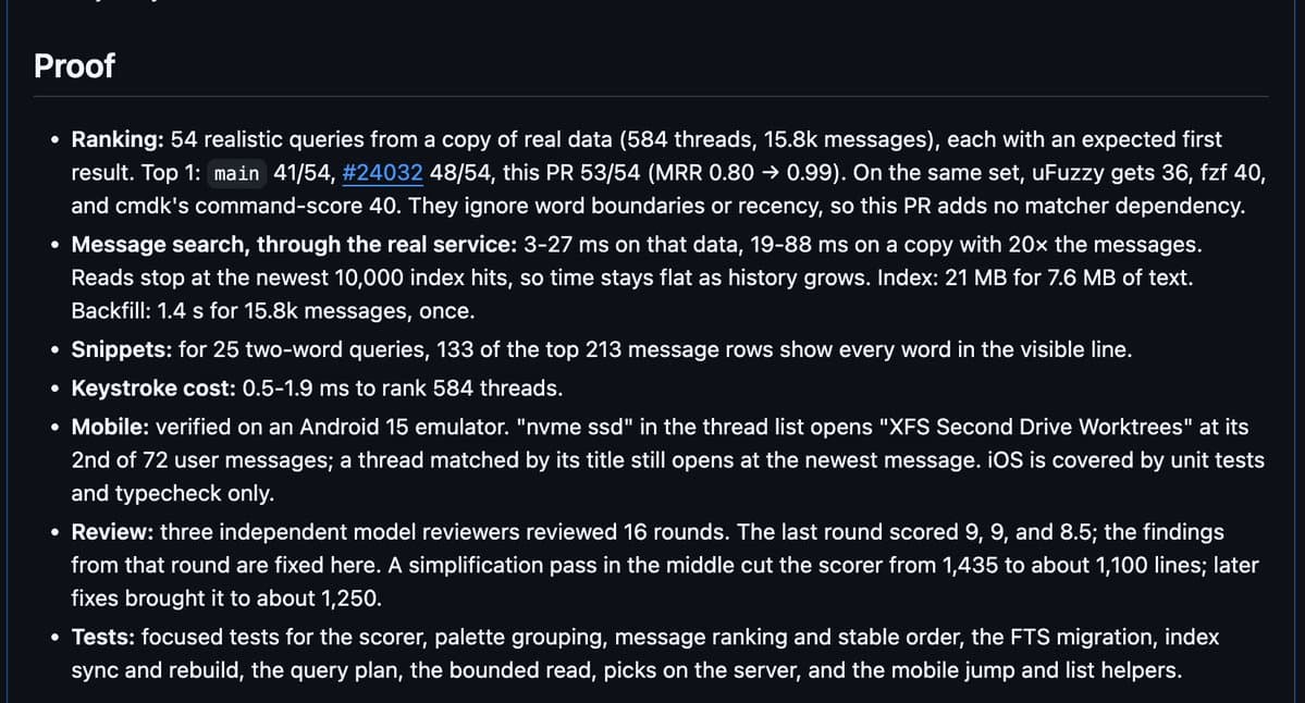 T3 Code ships search rewrite with 4× accuracy after agent-driven testing
