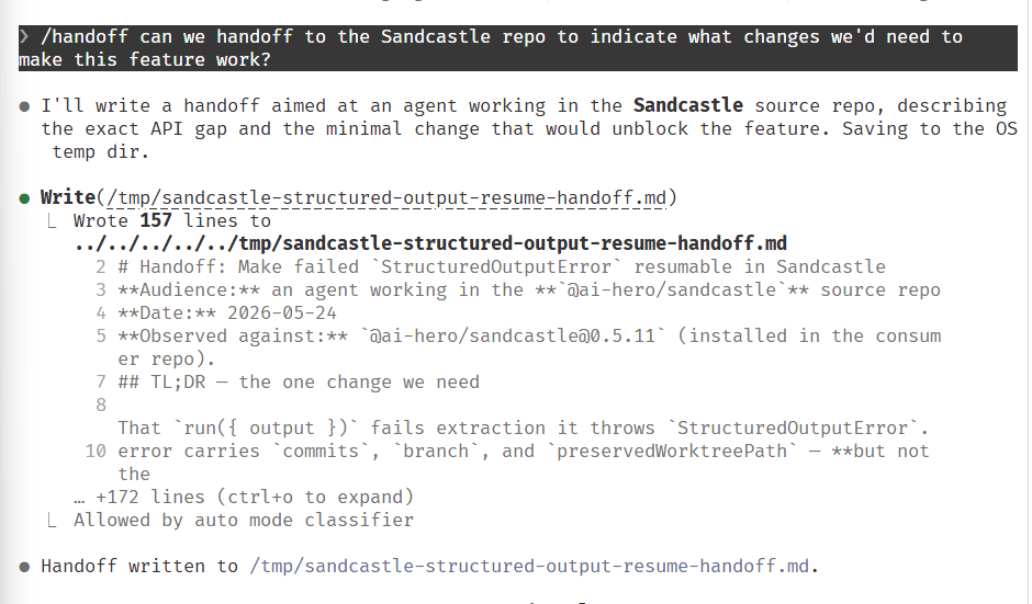 Agent Skills ecosystem ships handoff docs, htmx v4 packs, and Project Think support