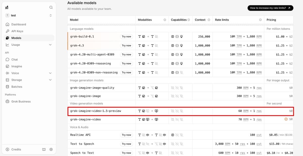 Grok Imagine Video 1.5 adds fal and Venice API access after xAI rollout