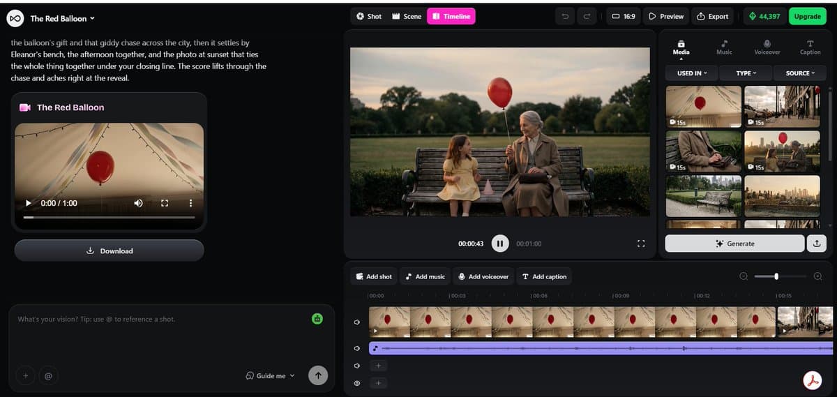 OpenArt adds one-tool short-film creation in Director mode