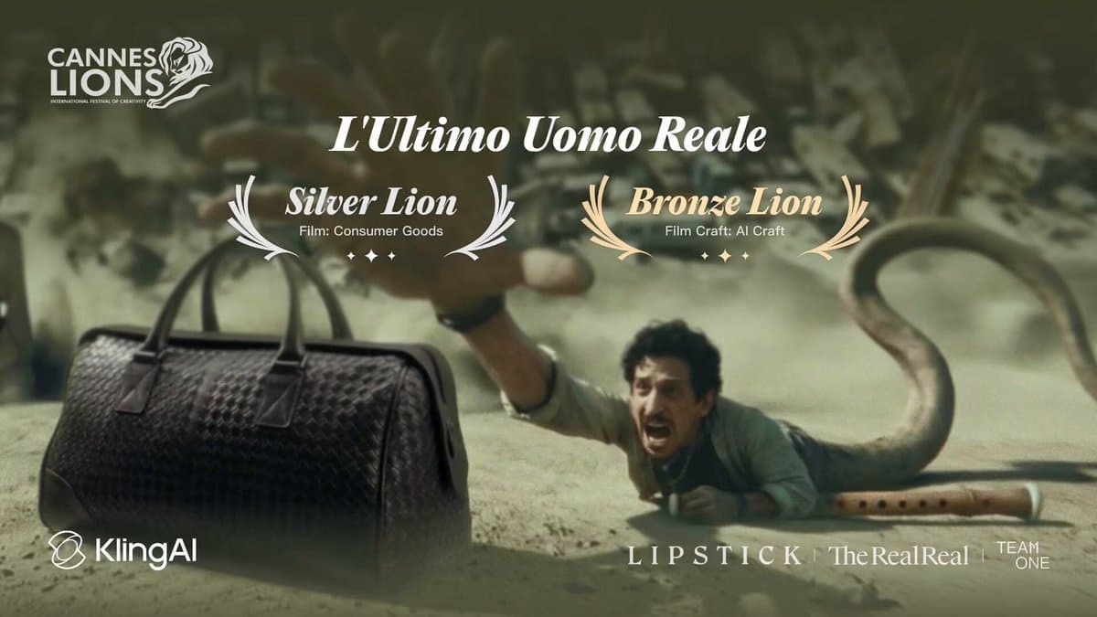 Report: AI-generated ads won classic Film Lions at Cannes