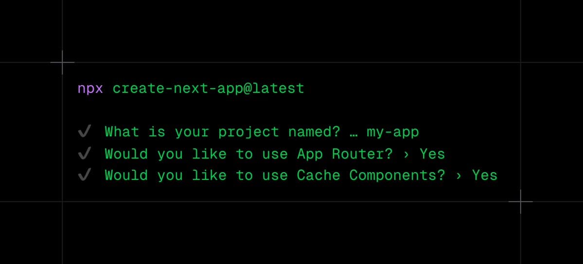 Next.js 16.4 enables Cache Components by default in new apps
